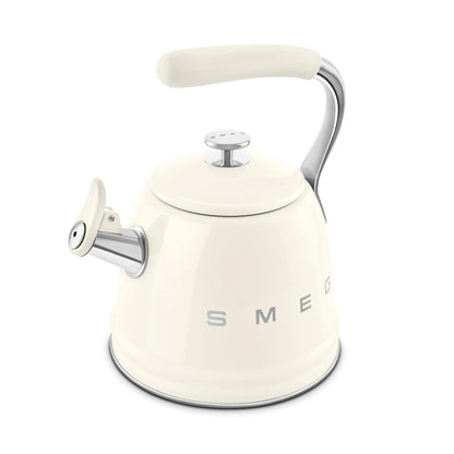 Whistling Kettle 2.4 Qt Stainless Steel Cream