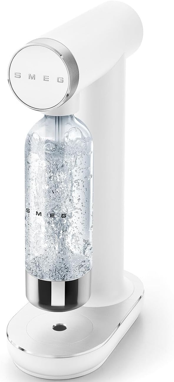 Soda Maker 27.1 fl oz Manual Carbonation White