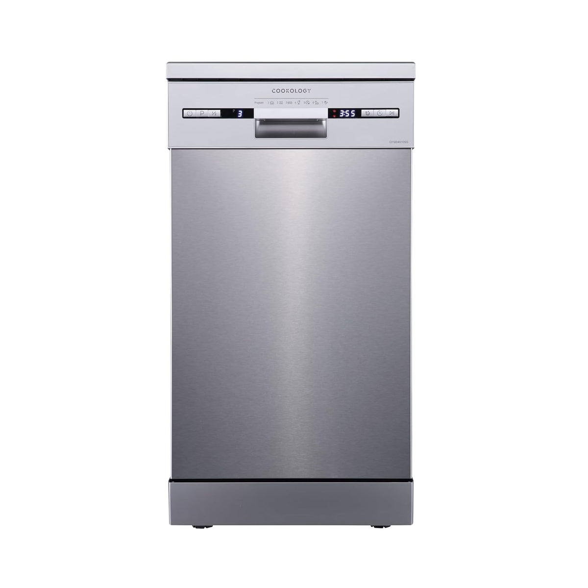 Freestanding Dishwasher 10 Place Settings 17.7in White