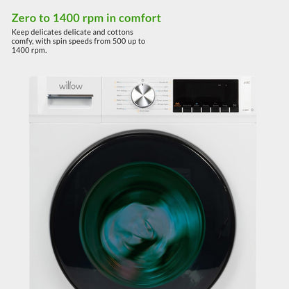 Freestanding Washer Dryer 17.6lb Wash 11lb Dry 1400Rpm White