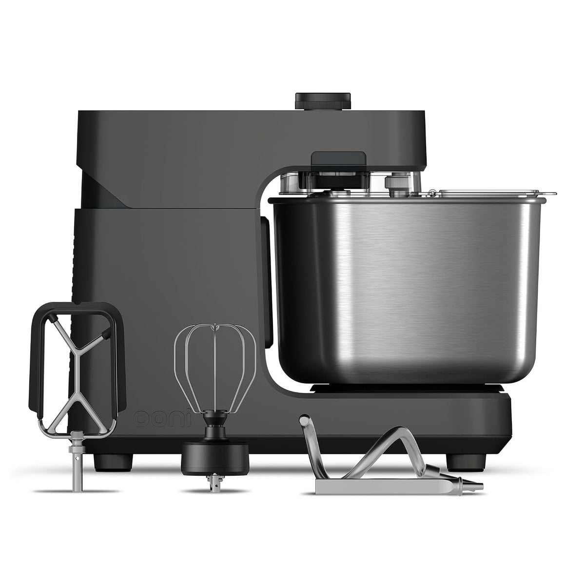 Spiral Mixer 7.7 Qt 58 Speeds Dough Hook Beater Whisk Charcoal Gray