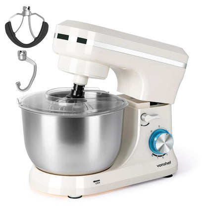 Stand Mixer 4.8 Qt 1000W 8 Speeds With Pulse Function Black