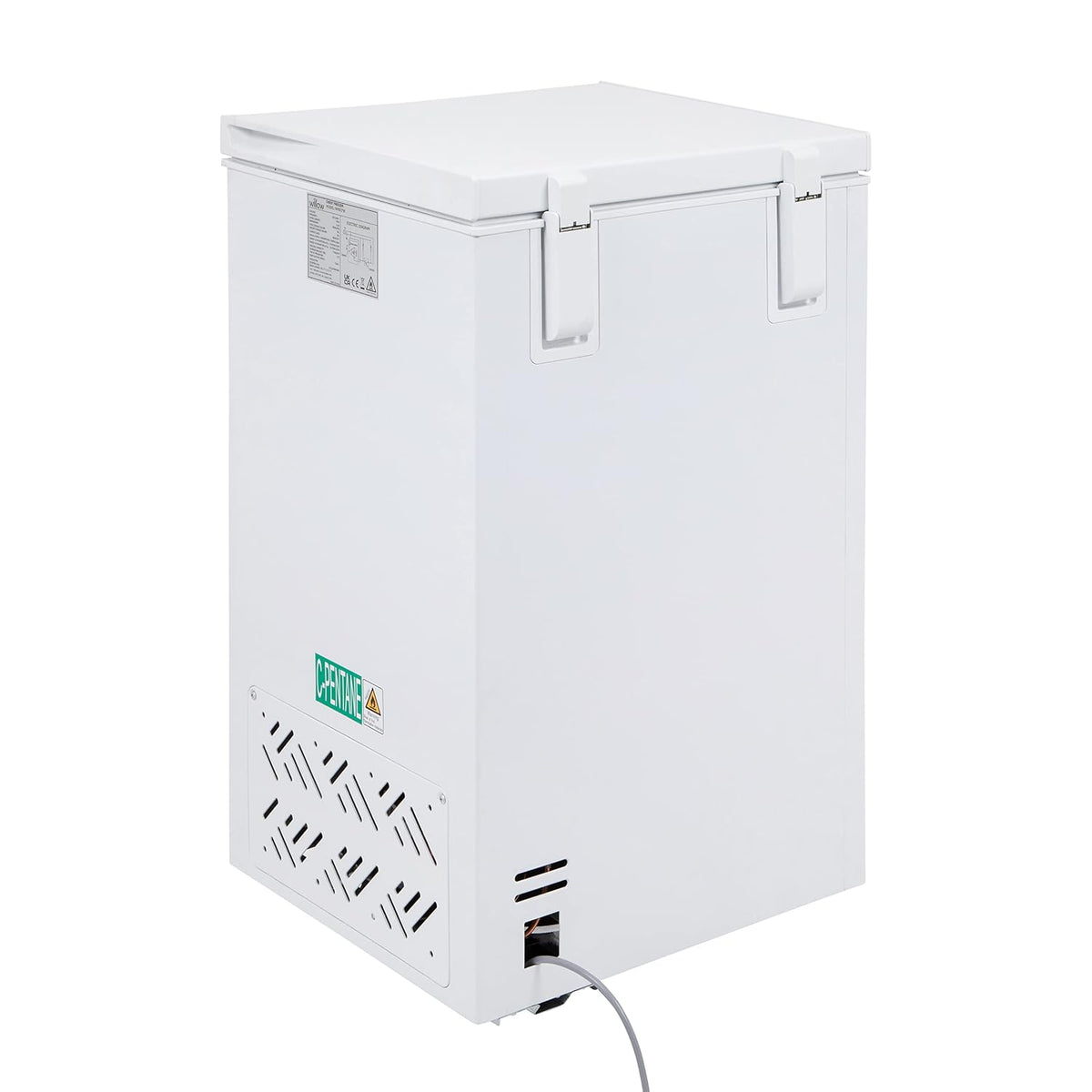 Freestanding Chest Freezer 3.5 cu ft 21.5in White