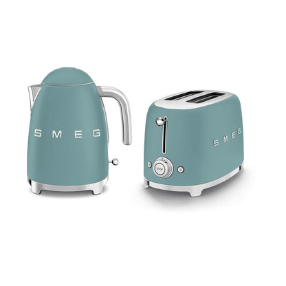 Breakfast Set 1.8 Qt Kettle And 2 Slice Toaster Emerald Green