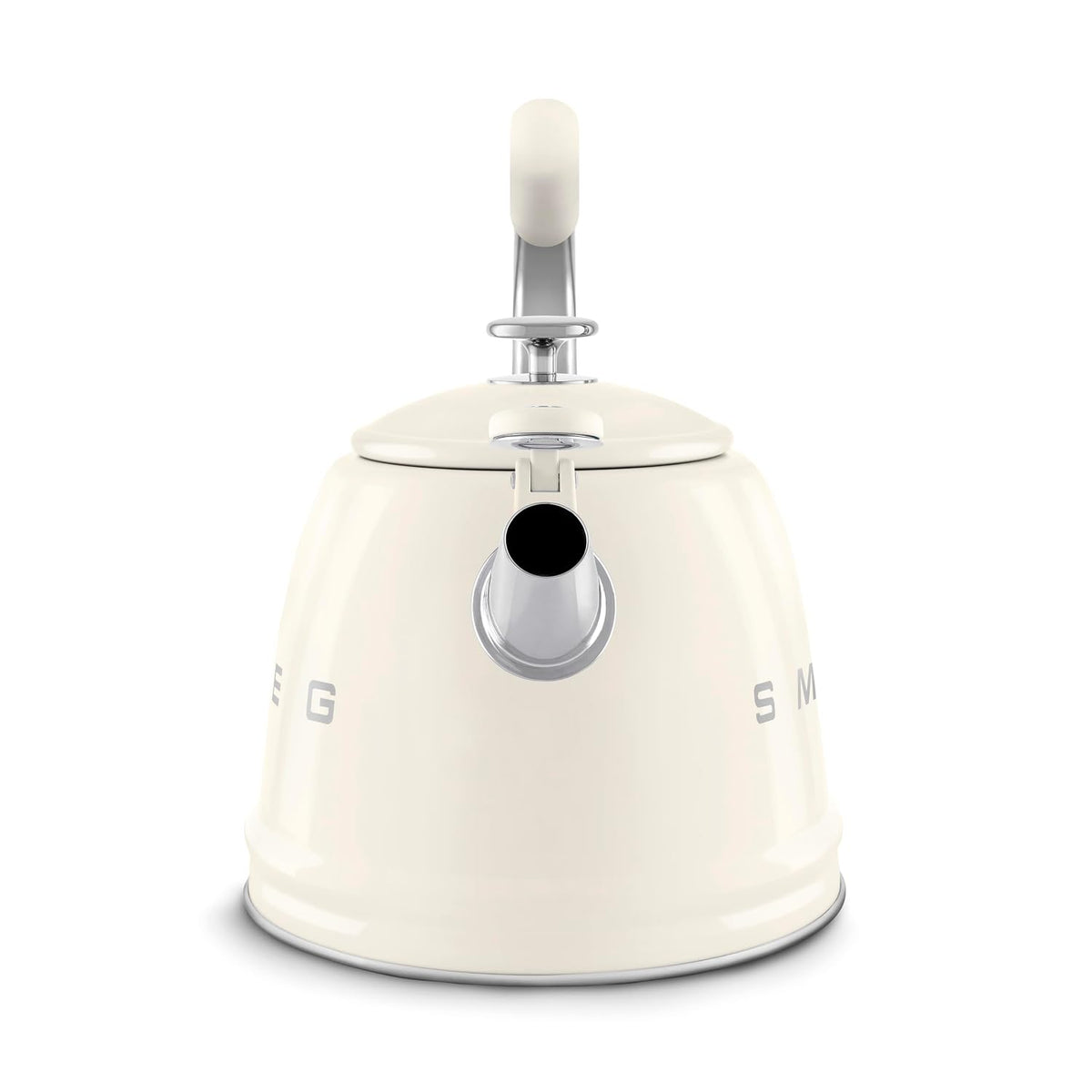 Whistling Kettle 2.4 Qt Stainless Steel Cream