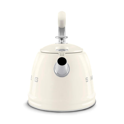Whistling Kettle 2.4 Qt Stainless Steel Cream