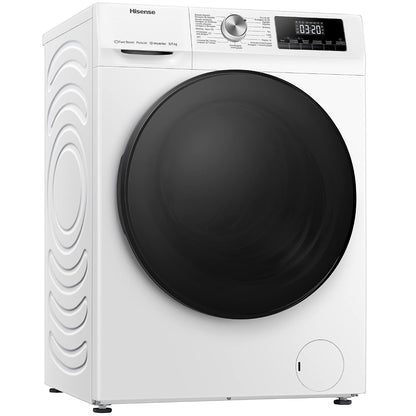 Freestanding Washer Dryer 17.6lb Wash 11lb Dry 1400Rpm Pure Steam White