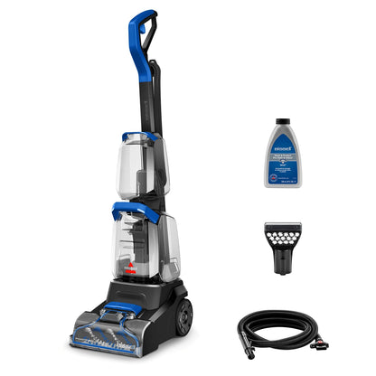 Compact Carpet Cleaner 600W 0.5 Qt Detachable Hose Blue