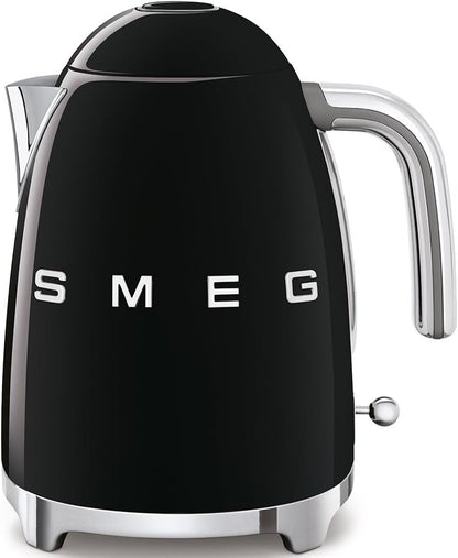 Retro Style Kettle 1.8 Qt 3kW 360 Swivel Base Black
