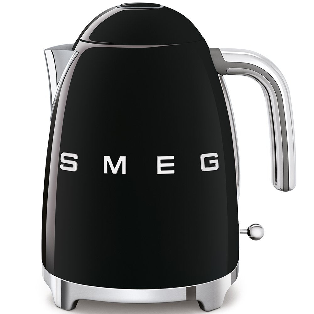 Retro Style Kettle 1.8 Qt 3kW 360 Swivel Base Black