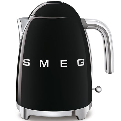 Retro Style Kettle 1.8 Qt 3kW 360 Swivel Base Black