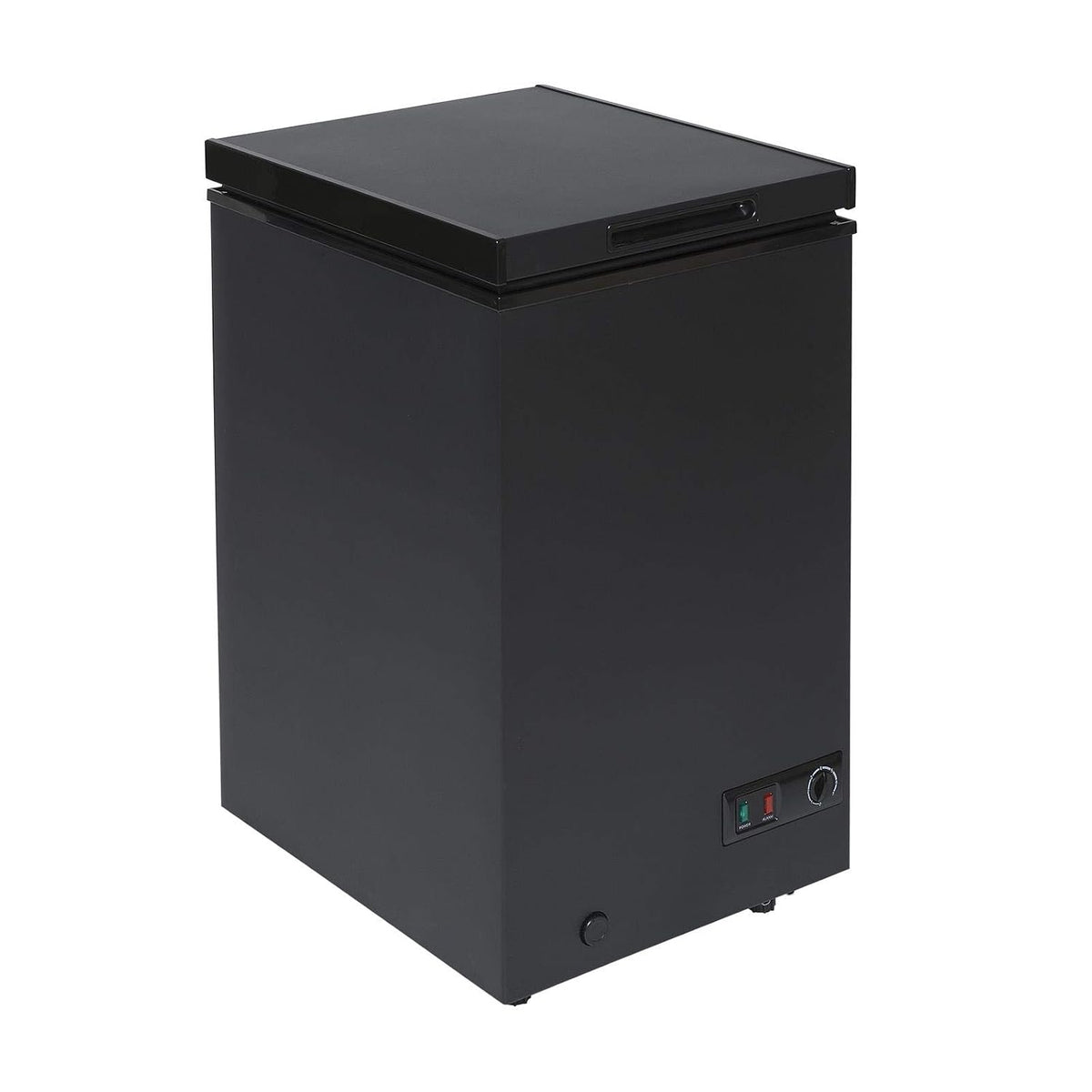 Chest Freezer 3.4 cu ft Slimline 18.7in Manual Defrost Black