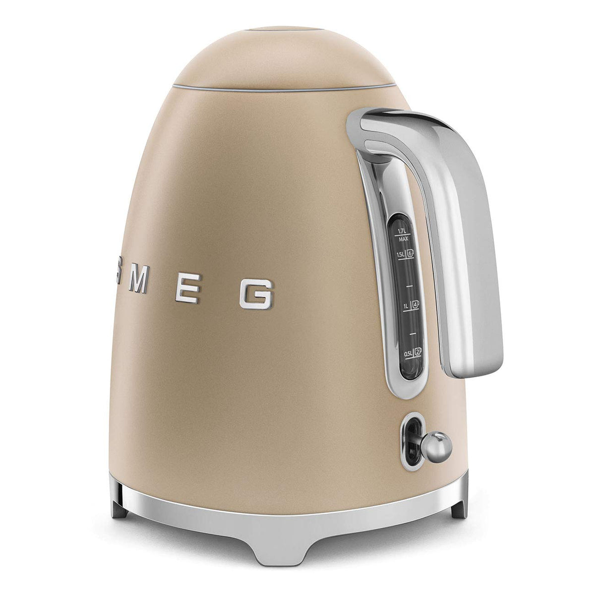 Electric Kettle 1.8 Qt 2400W 360° Swivel Base Champagne Matt