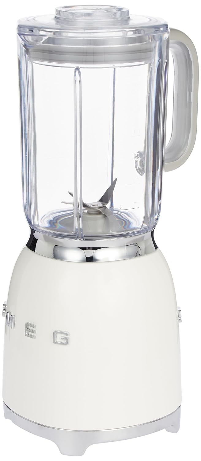 Jug Blender 800W 1.6 Qt Stainless Steel Blade 4 Speeds Pulse White