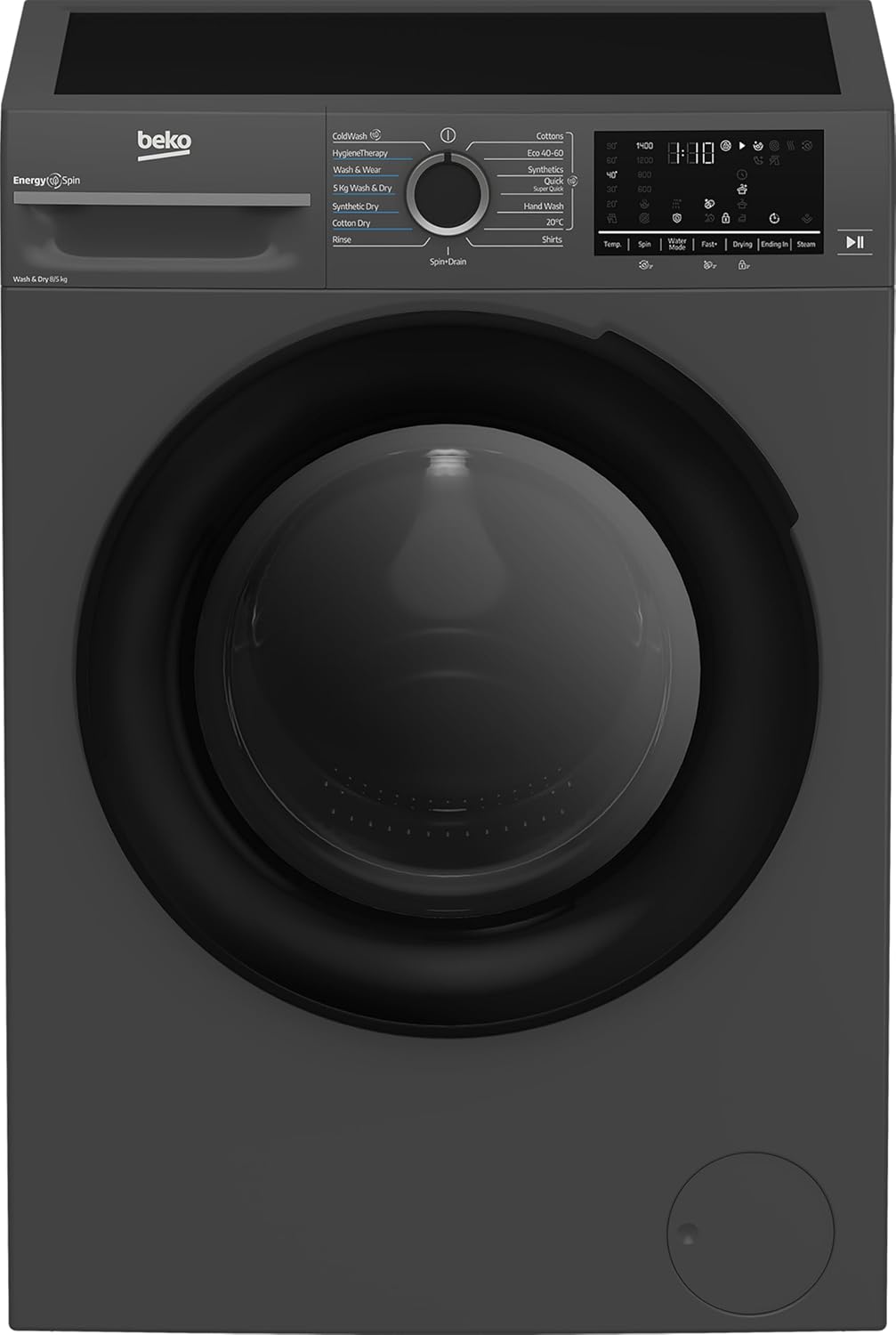 Freestanding Washer Dryer 17.6lb 11lb 1400Rpm Anthracite
