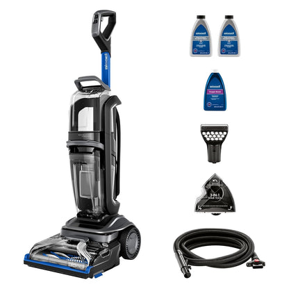 Carpet Cleaner Hydrosteam Technology 4 Qt Quick Dry 30 Mins Titanium Blue
