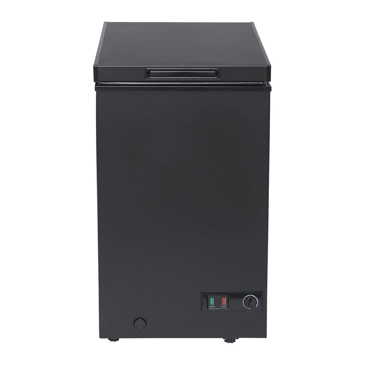 Chest Freezer 3.4 cu ft Slimline 18.7in Manual Defrost Black
