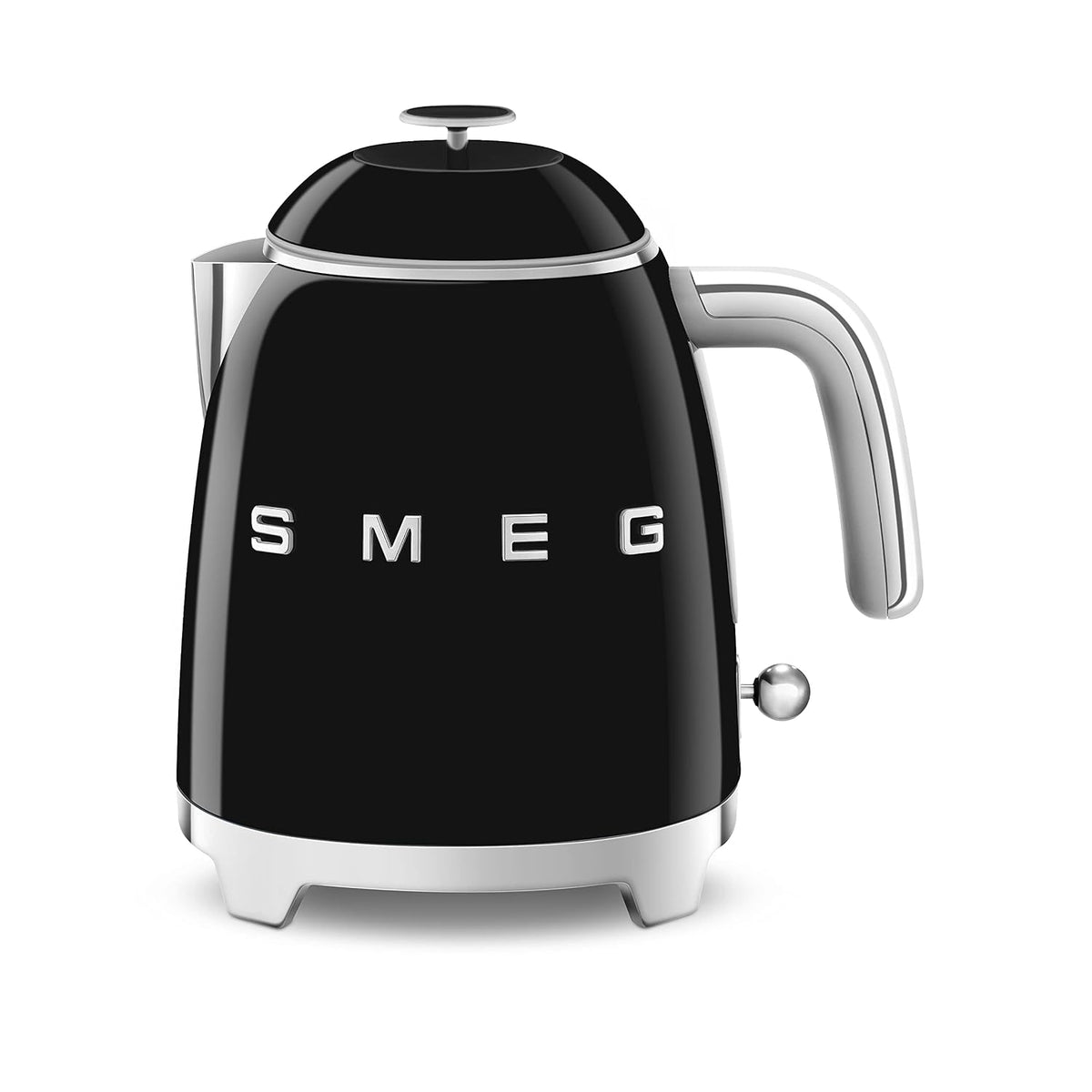 50'S Style Retro Range Breakfast Set 0.8 Qt 1400W Mini Kettle And 4-Slice 2000W Toaster Black