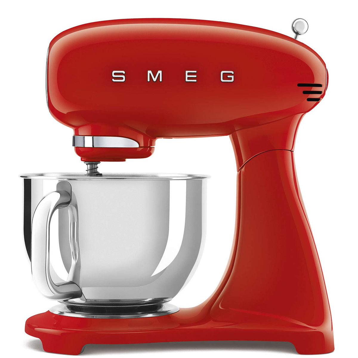 Stand Mixer 800W 5.1 Qt 10 Speeds Planetary Action Stainless Steel Bowl Red