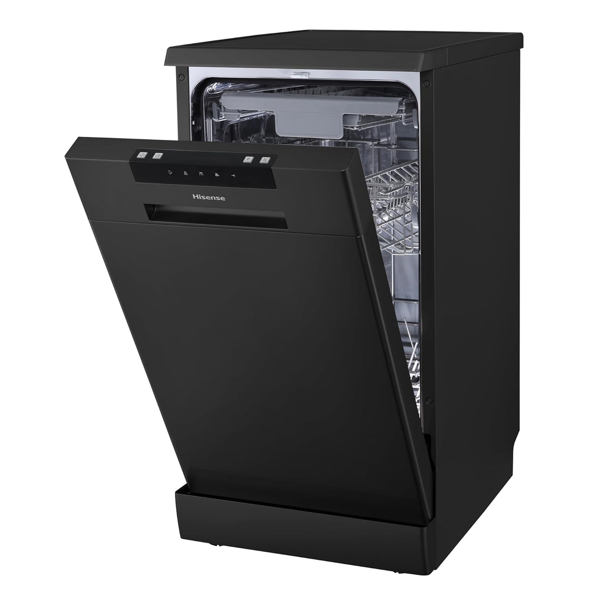 Freestanding Dishwasher 10 Place Settings 23.6in Black