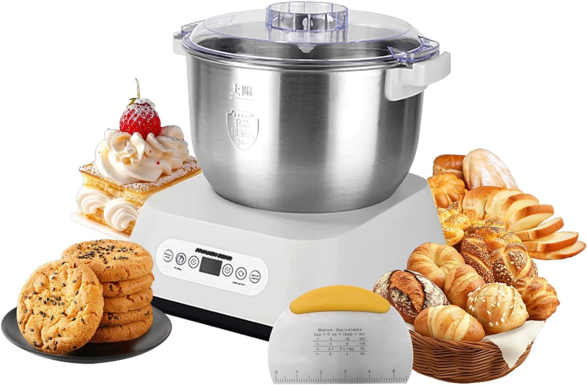 Stand Mixer 7.4 Qt 1500W Touch Control White