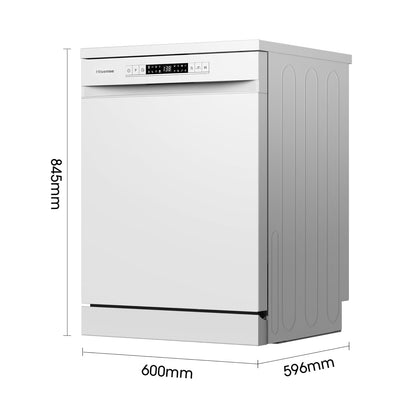 Freestanding Dishwasher 13 Place Settings 47dB 8 Programs White