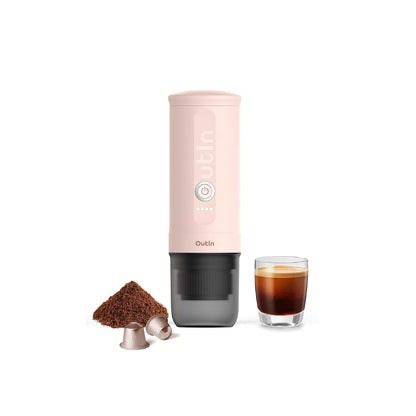 Portable Espresso Machine 20 Bar Self-Heating USB-C Space Gray