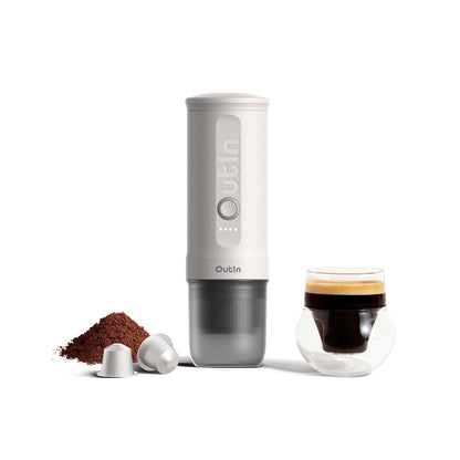 Portable Espresso Machine 20 Bar Self-Heating USB-C Space Gray