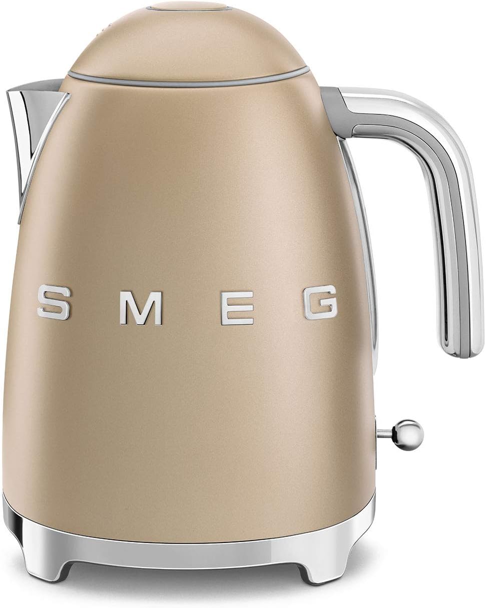 Electric Kettle 1.8 Qt 2400W 360° Swivel Base Champagne Matt