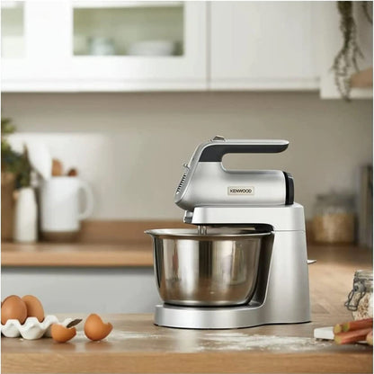 Stand Mixer 3.7 Qt 650W 4 Speeds Silver
