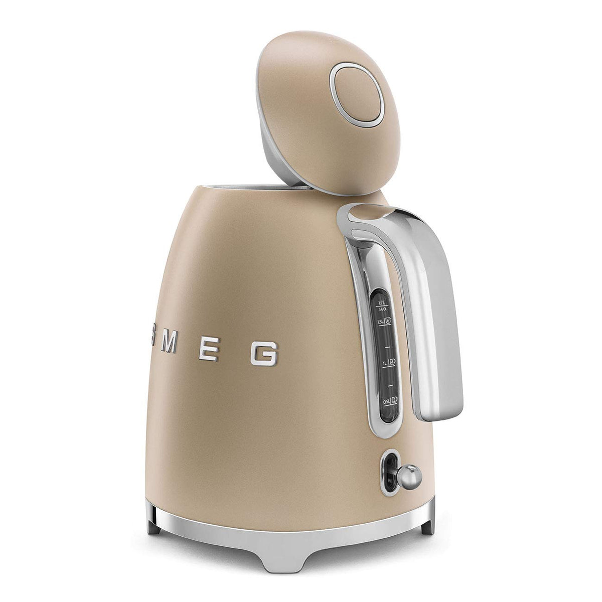 Electric Kettle 1.8 Qt 2400W 360° Swivel Base Champagne Matt