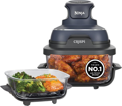 CRISPi Portable Air Fryer 4-in-1 4 Qt Cyber Space Blue