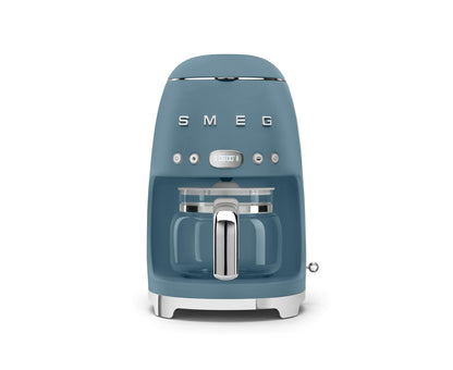 Retro 50s Style 1.5 Qt Drip Coffee Machine Storm Blue