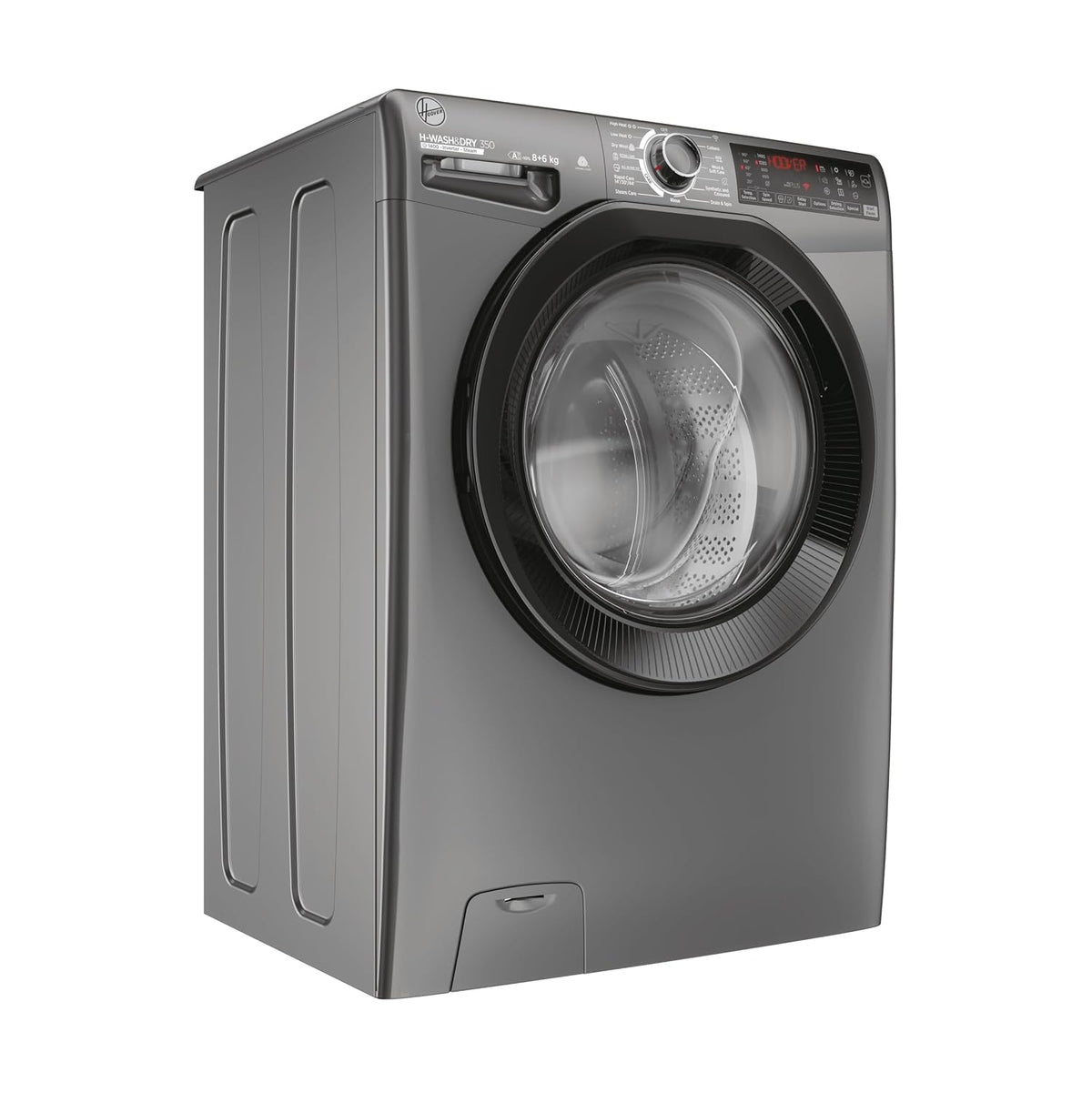 Freestanding Washer Dryer 19.8lb Wash 13.2lb Dry 1600Rpm Graphite