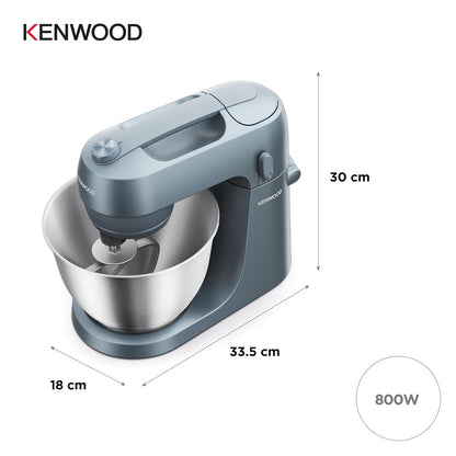 Stand Mixer 4.2 Qt 800W 6 Speeds Storm Blue