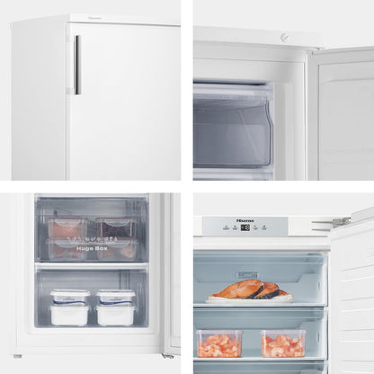 Freestanding Freezer 2.9 cu ft 22in White Undercounter