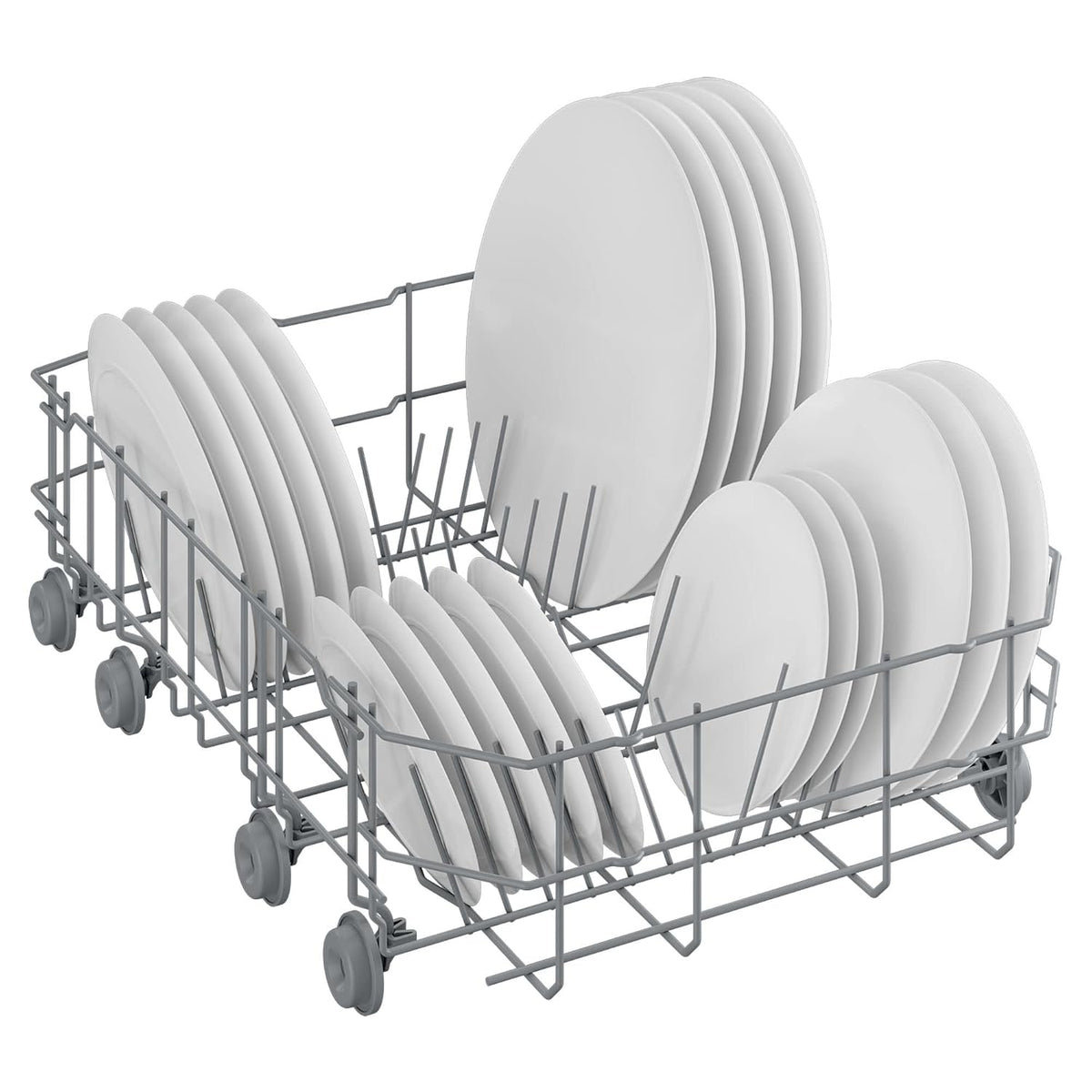 Freestanding Dishwasher 4 Place Settings 17.6in White E Rated