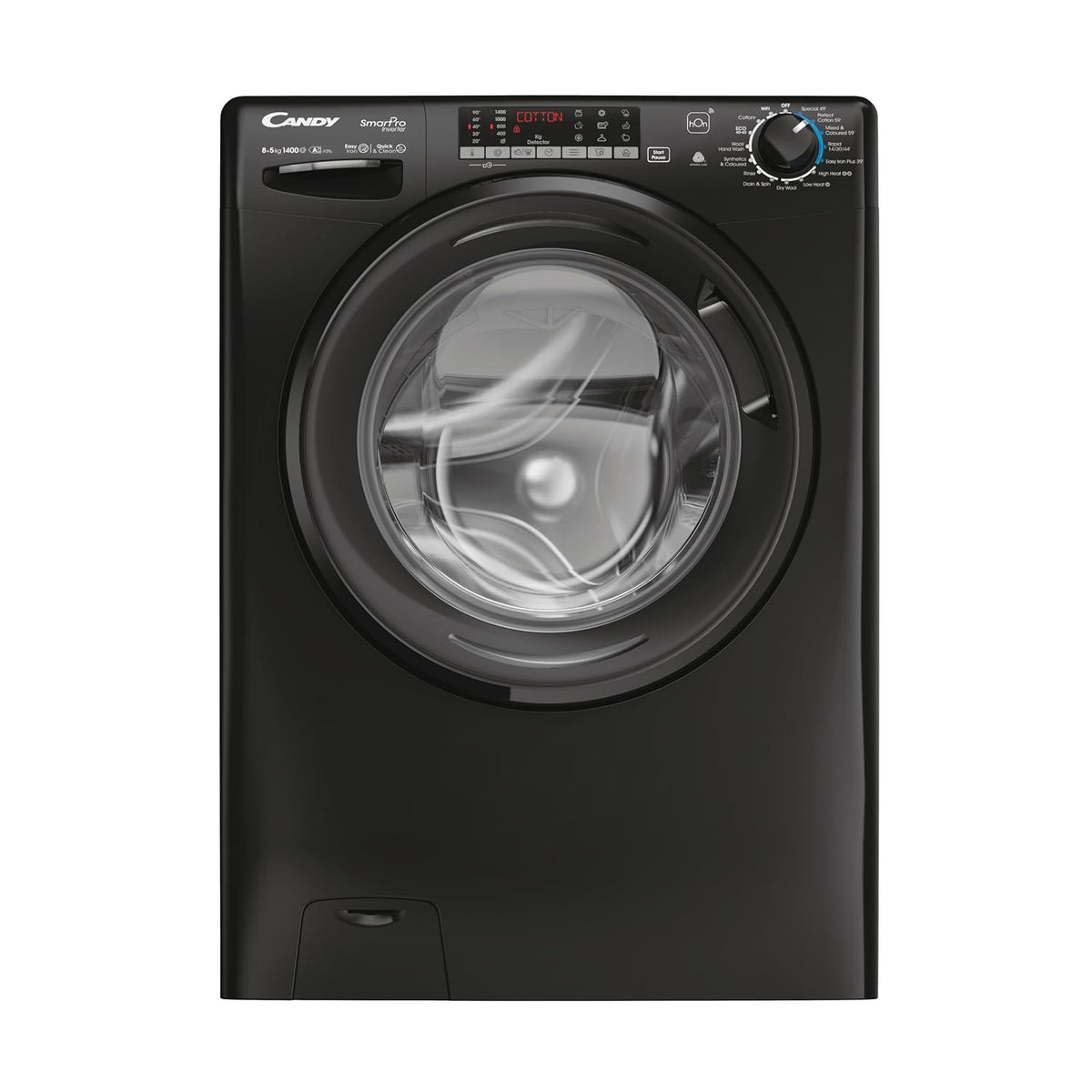 Freestanding Washer Dryer 17.6lb 11lb 1400RPM LED Display Black