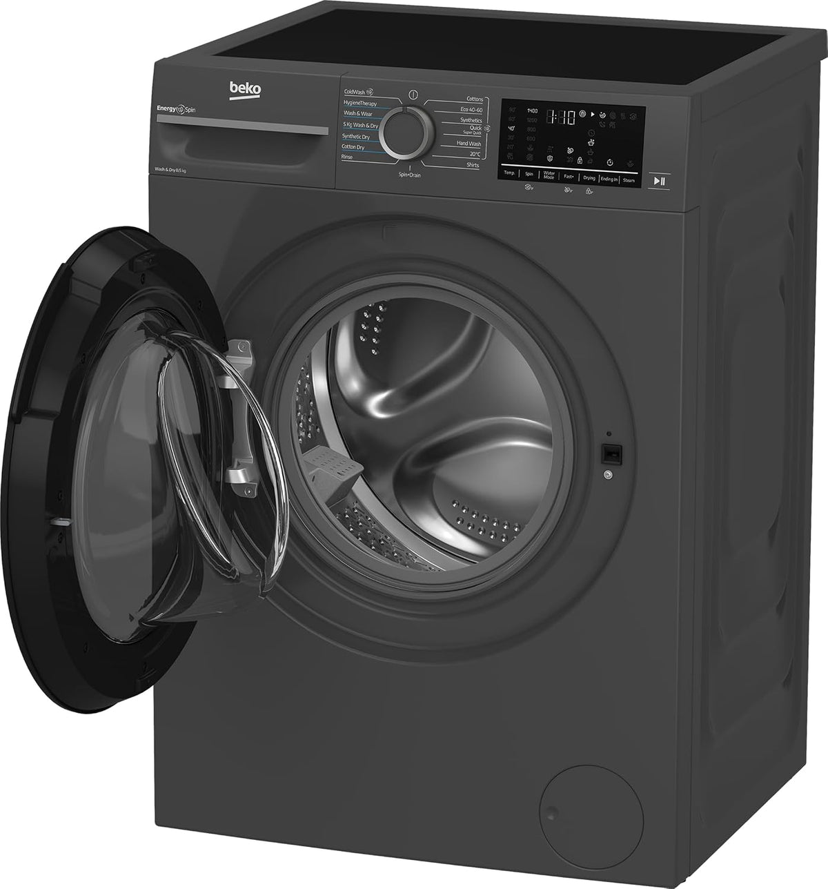 Freestanding Washer Dryer 17.6lb 11lb 1400Rpm Anthracite