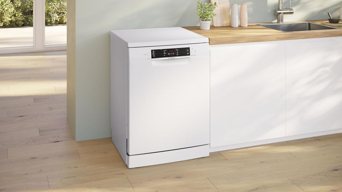 Freestanding Dishwasher 12 Place Settings 23.6in White