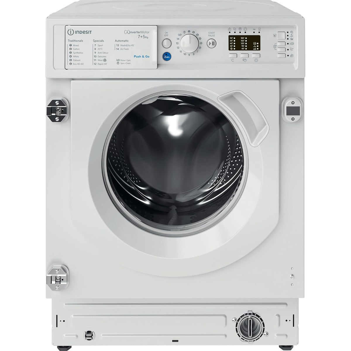 Integrated Washer Dryer 15.4lb Wash 11lb Dry 1400Rpm White