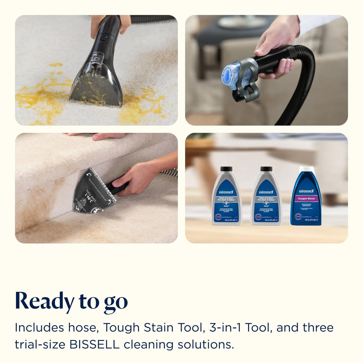 Carpet Cleaner Hydrosteam Technology 4 Qt Quick Dry 30 Mins Titanium Blue