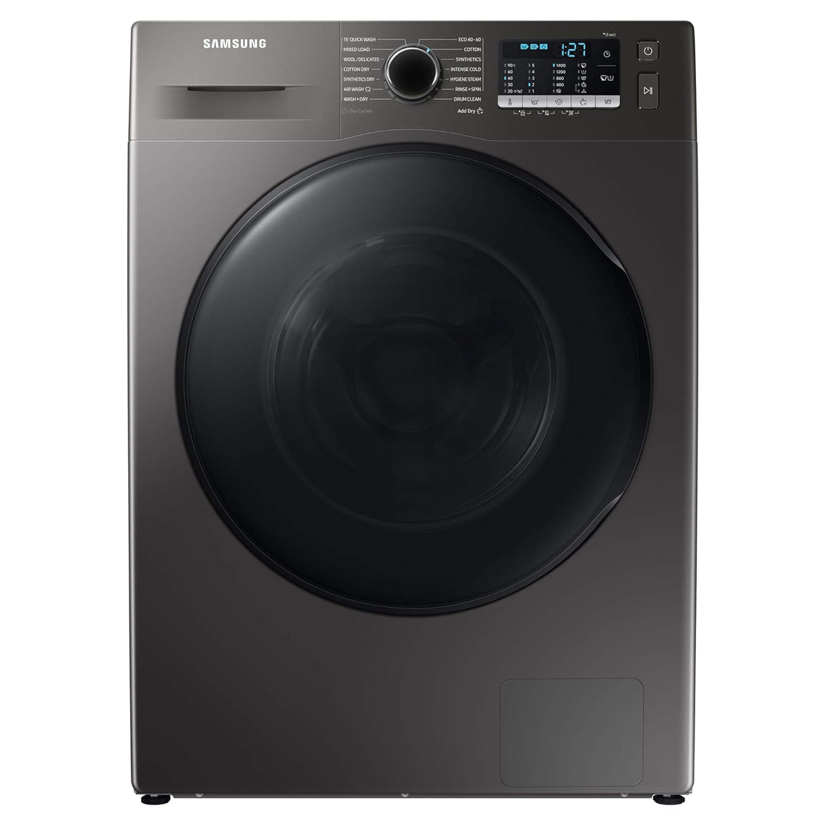 Freestanding Washer Dryer 17.6lb Wash 11lb Dry 1400rpm Graphite