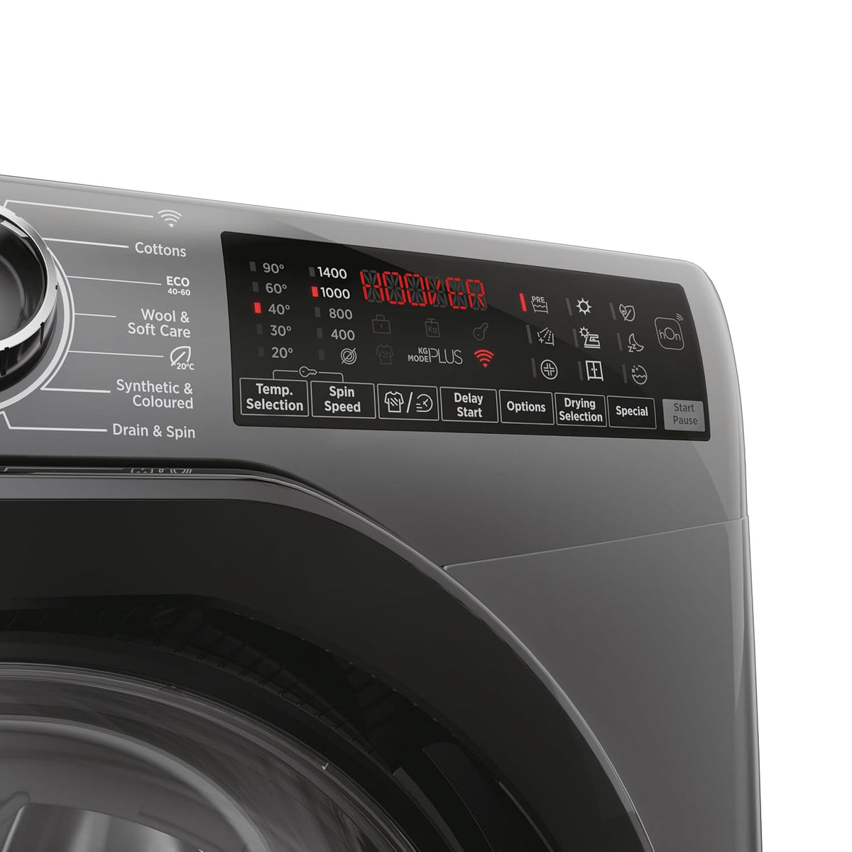 Freestanding Washer Dryer 19.8lb Wash 13.2lb Dry 1600Rpm Graphite