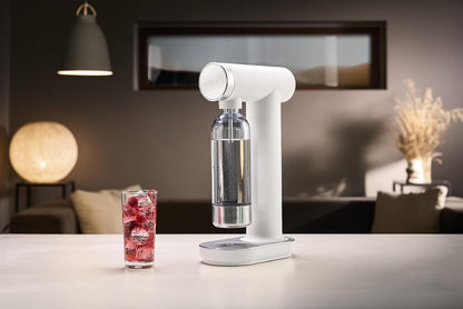 Soda Maker 27.1 fl oz Manual Carbonation White