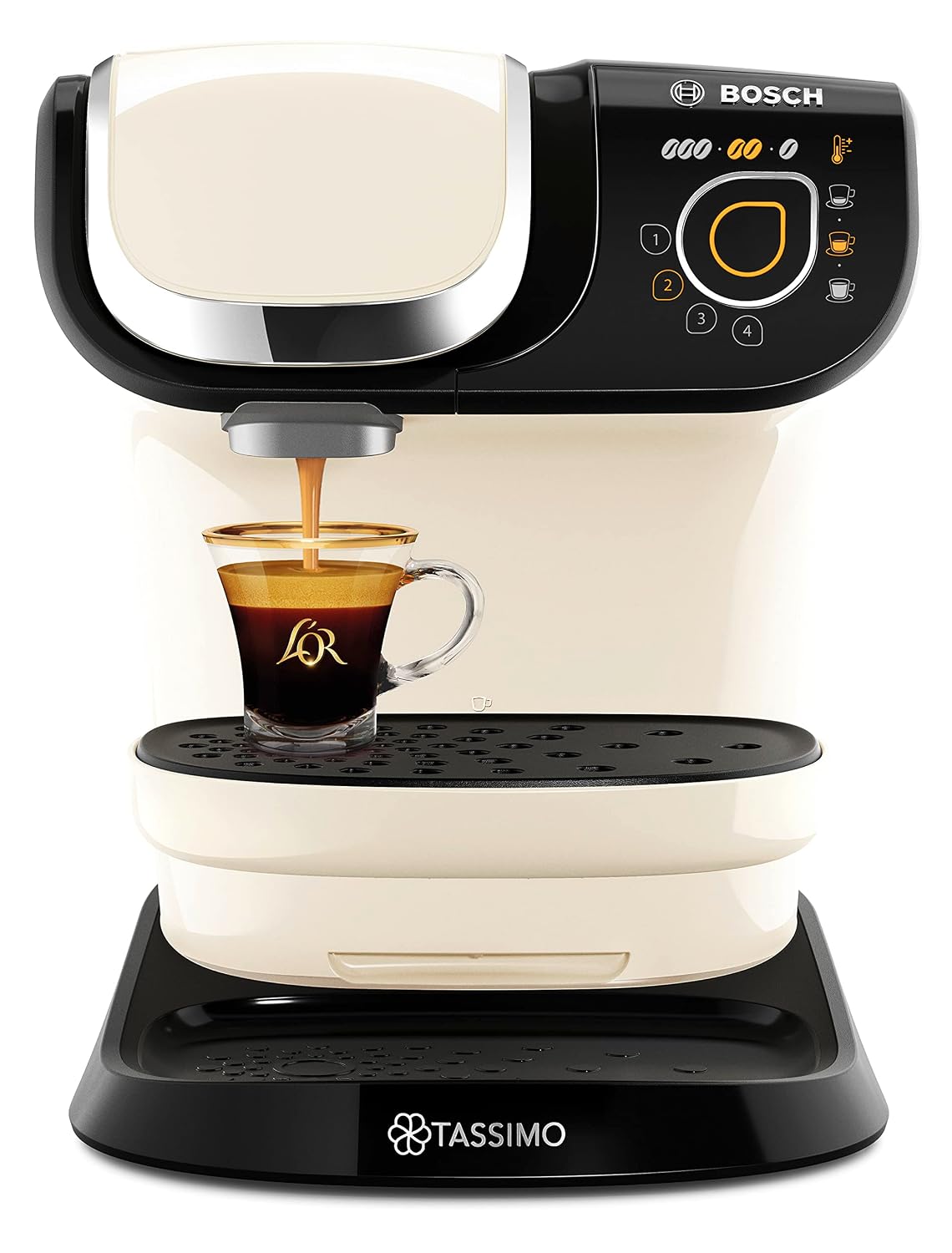Coffee Machine 1500W 1.4 Qt T Disc Intellibrew Cream