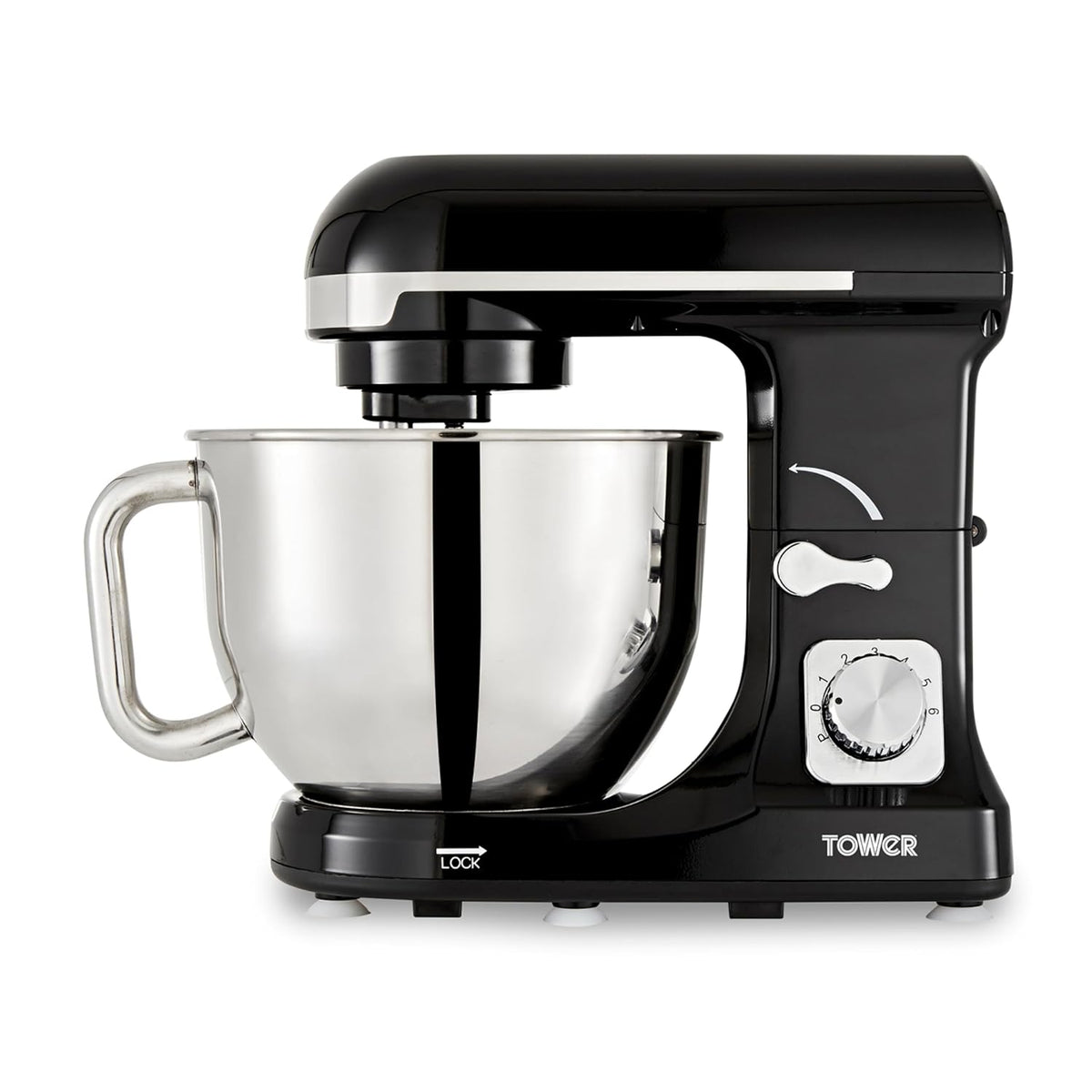 Stand Mixer 5.3 Qt 6 Speeds Pulse Function 1000W Rose Gold
