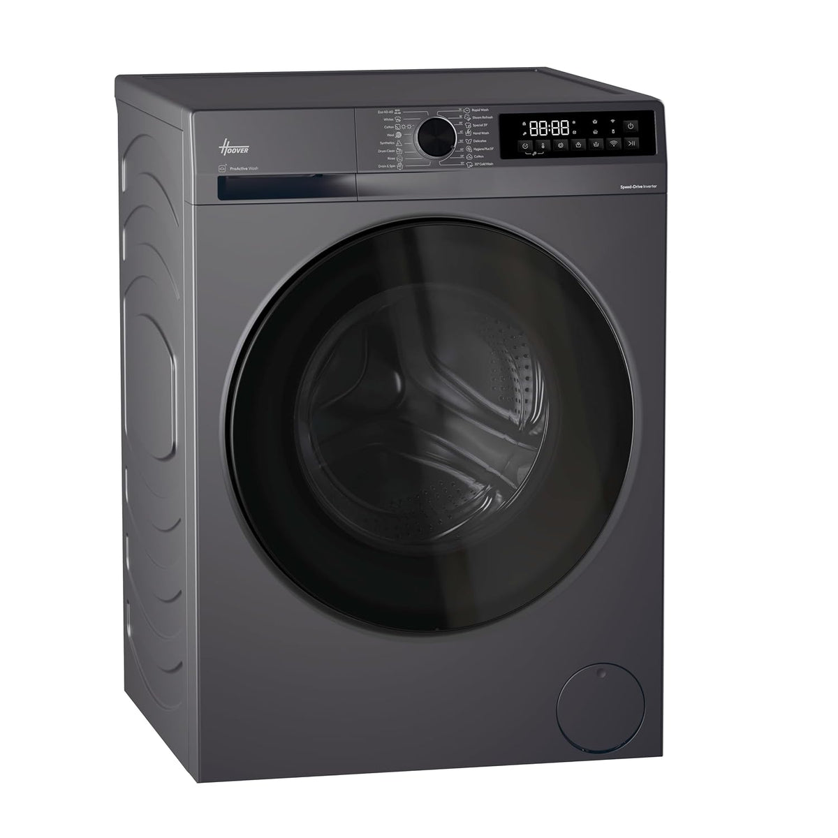 Freestanding Washer Dryer 17.6/11lb 1400rpm 16 Programs WiFi Graphite