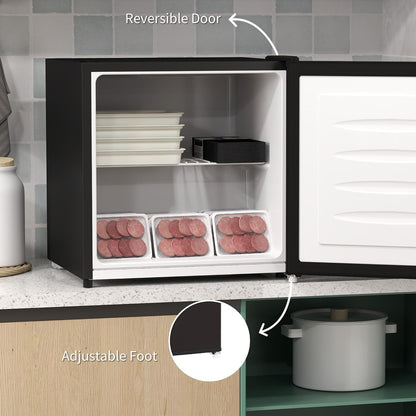 Freestanding Chest Freezer 1.2 cu ft Black