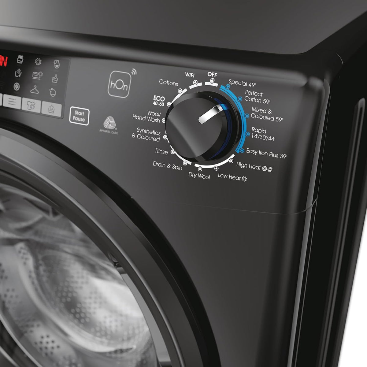 Freestanding Washer Dryer 17.6lb 11lb 1400RPM LED Display Black